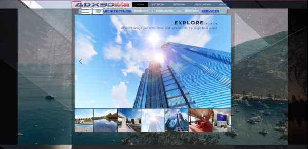 Selected ADX3D project one